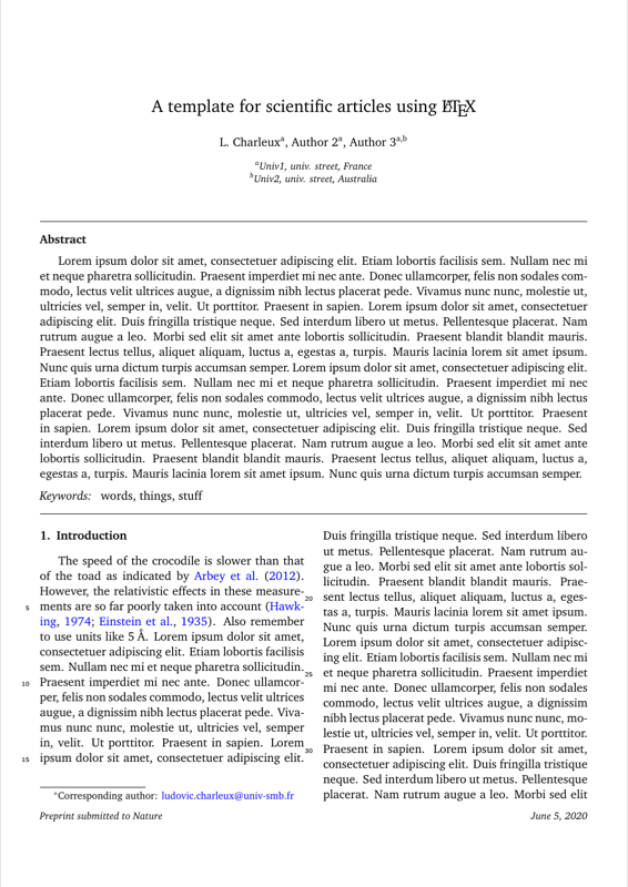 Scientific Article preview