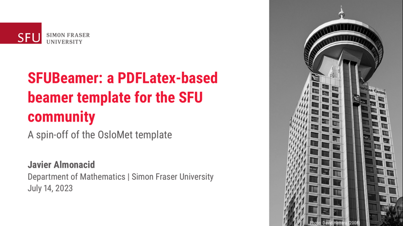 SFUBeamer preview