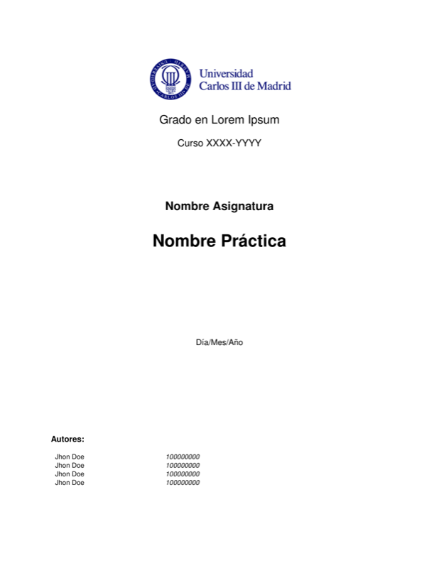 Templates UC3M preview
