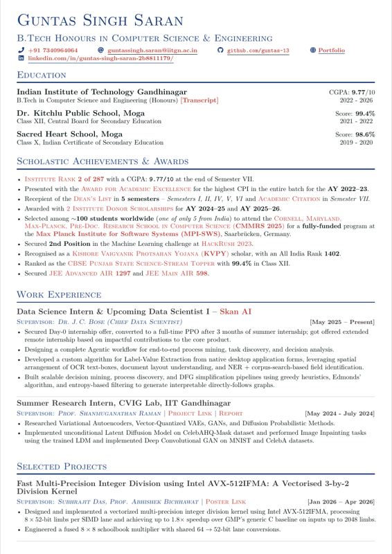 Cv preview