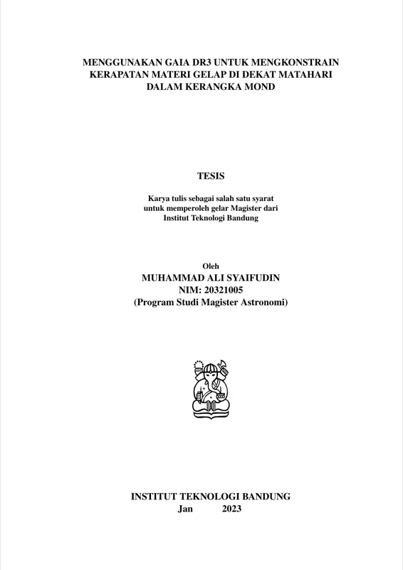 Thesis Book preview