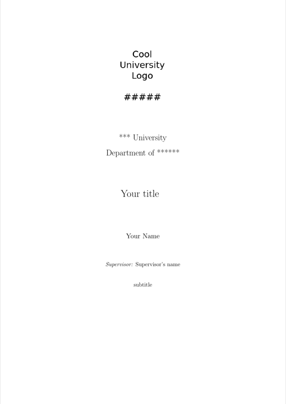 Thesis preview