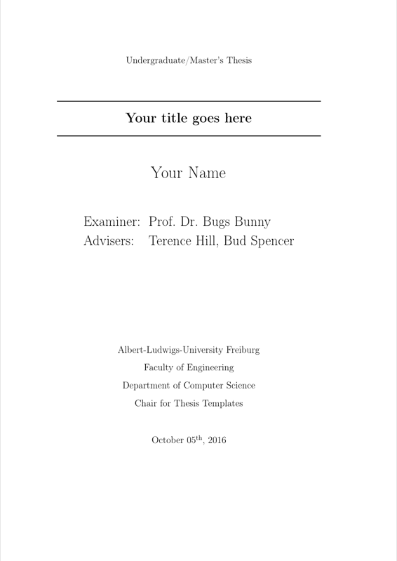 Thesis preview