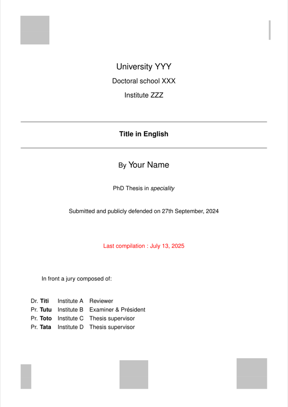 Thesis preview