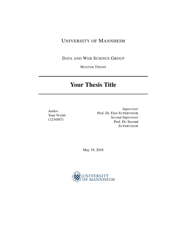 Thesis preview