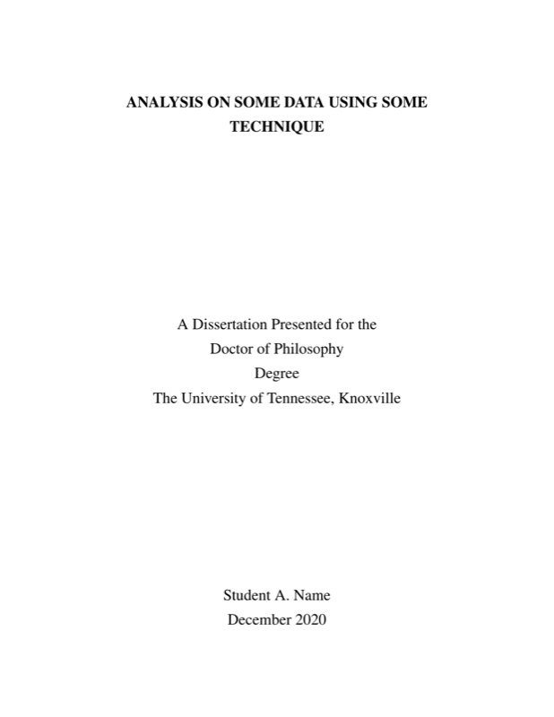 Thesis preview