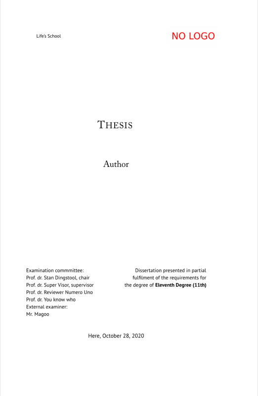 Thesis preview