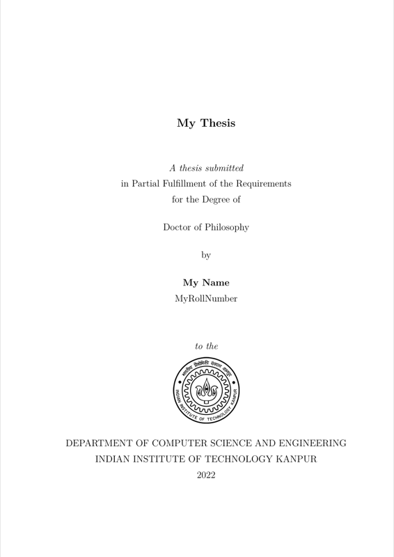 Thesis preview