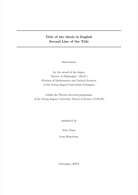 Thesis preview