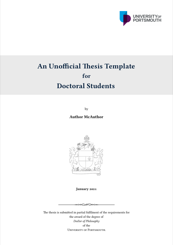 ThesisTemplate preview