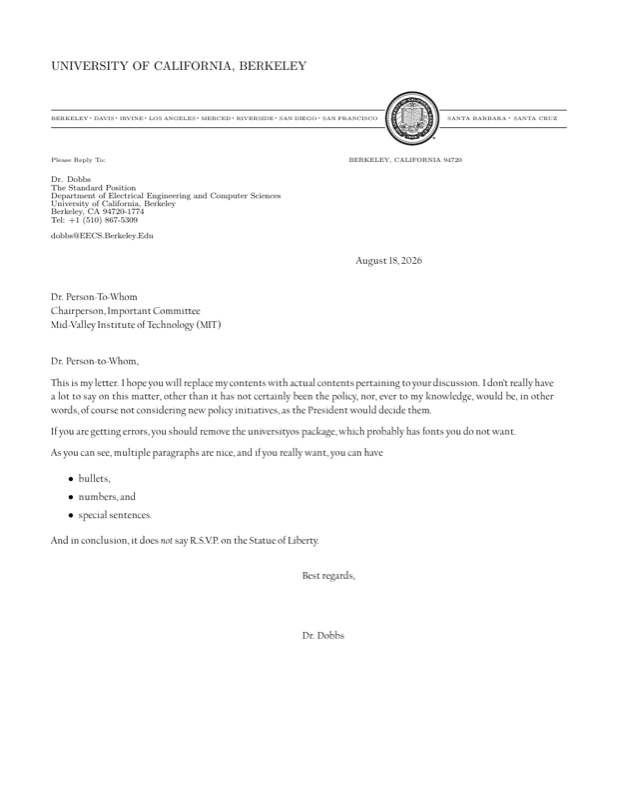 UCB Letterhead Old School preview
