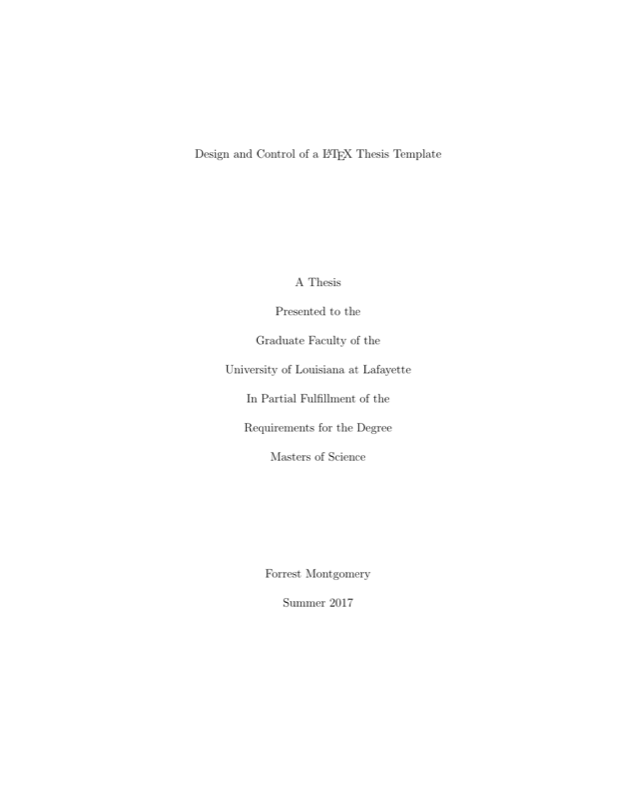 UL Lafayette Thesis preview