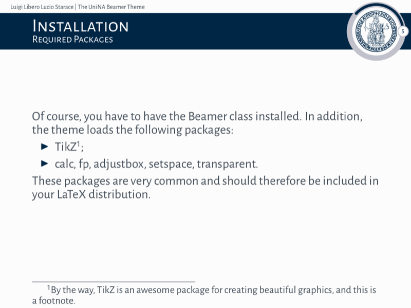 Unina Beamer preview
