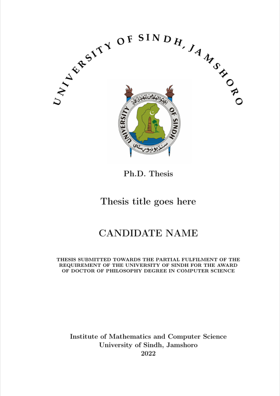 Usindh Thesis preview
